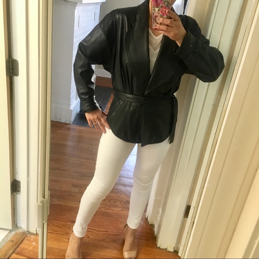 VINTAGE LEATHER JACKET